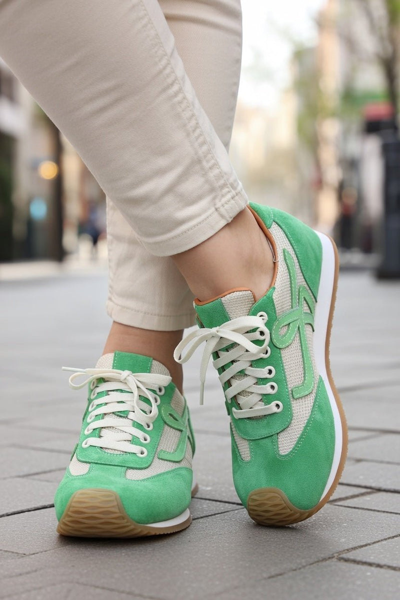 sneakers-dama-din-piele-verde-