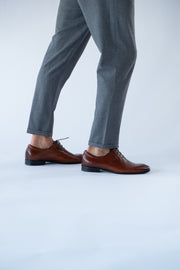 Pantofi eleganti barbati piele naturala maro