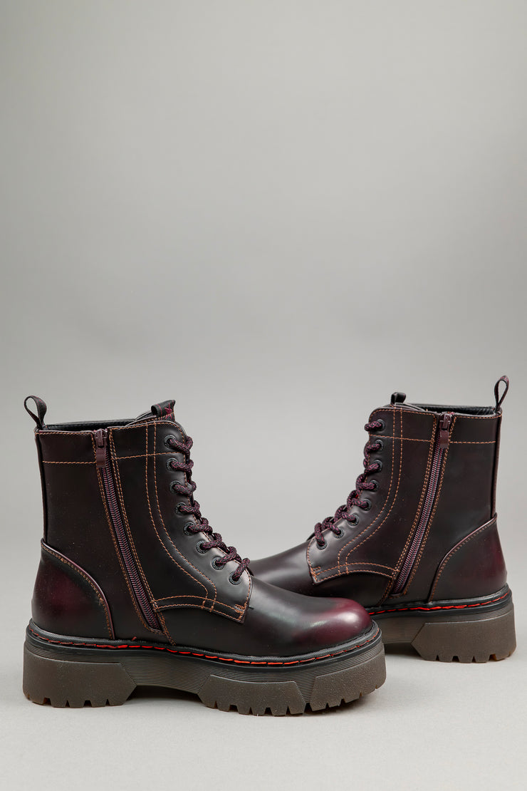 Ghete Dama - Urban Burgundy