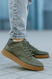 Ghete Casual Barbati din Piele Verde - GIROGhete BarbatiBigiottos Shoes