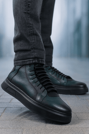 Ghete Casual Barbati din Piele Verde - PRIMOGhete barbatiBigiottos Shoes