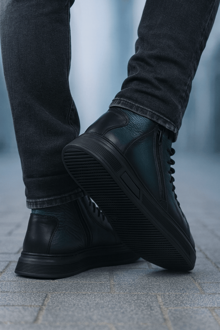 Ghete Casual Barbati din Piele Verde - PRIMOGhete barbatiBigiottos Shoes