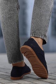 Pantof Casual de Barbati din Piele Bleumarin - ONIXPantofi casual barbatiBigiottos Shoes