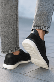 Pantofi Casual Barbati din Piele Negri - YORKPantofi casual barbatiBigiottos Shoes