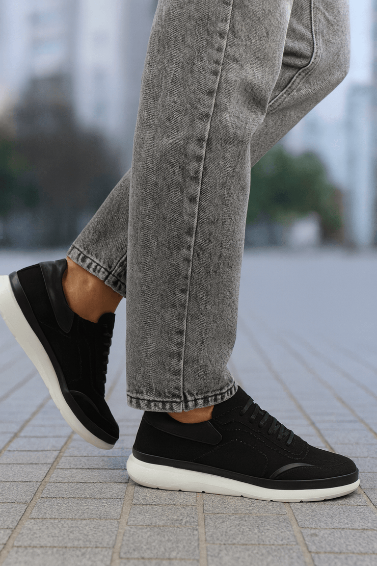 Pantofi Casual Barbati din Piele Negri - YORKPantofi casual barbatiBigiottos Shoes