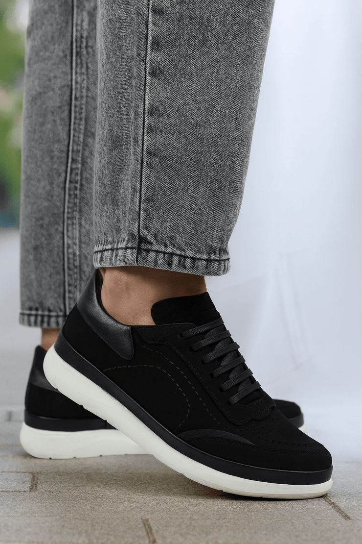 Pantofi Casual Barbati din Piele Negri - YORKPantofi casual barbatiBigiottos Shoes