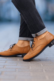 Pantofi Casual Dama din Piele Camel - TINAPantofi casual damaBigiottos Shoes