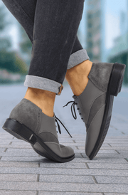 Pantofi Casual Dama din Piele Gri - TIPYPantofi casual damaBigiottos Shoes