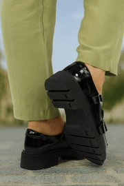 Pantofi Casual Dama din Piele Naturala Lac Negri - DANAPantofi casual damaBigiottos Shoes