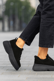 Pantofi Casual Dama din Piele Negri - NELAPantofi casual damaBigiottos Shoes