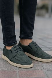 Pantofi Casual de Barbati din Piele Nubuk Gri - JAKPantofi casual barbatiBigiottos Shoes