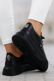 Pantofi Sport Dama din Piele Negru si Alb - ANYPantofi casual damaBigiottos Shoes