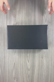 Pantofi Casual Dama din Piele Negri cu Fundita - KOLIA