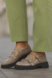 Pantofi Casual Dama din Piele Naturala Lac Vizion - DARIA