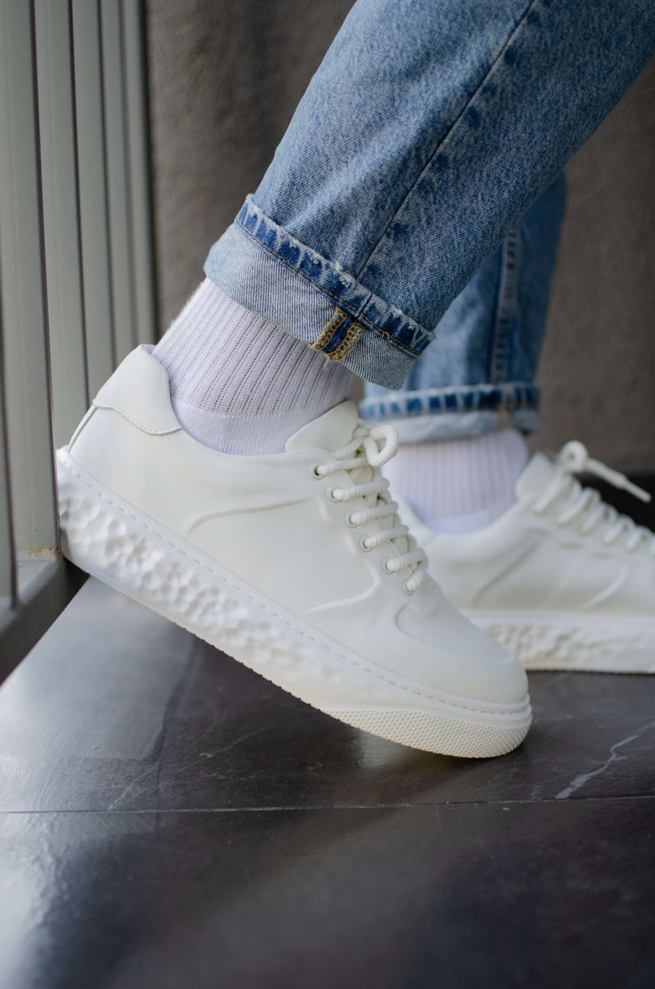 Sneakers Bărbați - White ThunderPantofi casual barbatiBigiottos Shoes